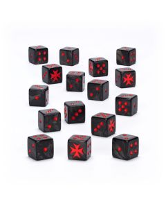 Гральні куби Warhammer 40000: Black Templars Dice Set