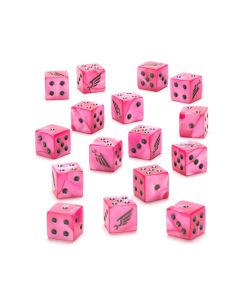 Гральні куби Warhammer 40000: Emperor’s Children Dice Set