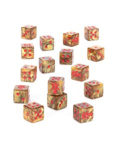 Гральні куби Warhammer 40000 Adeptus Custodes Dice Set