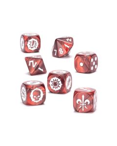 Гральні куби Blood Bowl: Bretonnian Team Dice Set