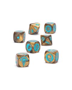Гральні куби Blood Bowl: Tomb Kings Team Dice Set