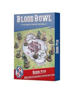 Дошки для гри Blood Bowl: Double-sided Pitch and Dugouts for Blood Bowl Sevens