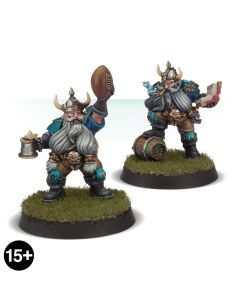 Набір мініатюр Blood Bowl: Josef Bugman, Coach & Star Player (GW Exclusive)