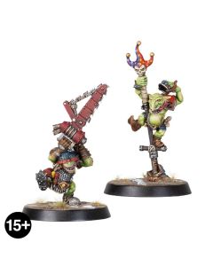 Набір мініатюр Blood Bowl: Nobbla Blackwart & Scrappa Sorehead (GW Exclusive)