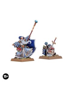 Набір мініатюр Warhammer: The Old World: Empire of Man: Battle Wizard and Familiar (GW Exclusive)