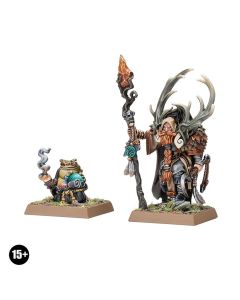 Набір мініатюр Warhammer: The Old World: Empire of Man: Elementalist and Familiar (GW Exclusive)