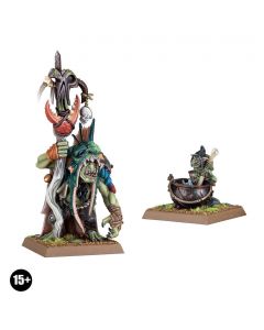Мініатюра Warhammer: The Old World: Orcs & Goblins Tribes: Ogdruz Swampdigga, Da Troll Calla (GW Exclusive)
