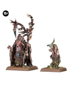 Набір мініатюр Warhammer: The Old World: Beastmen Brayherds: Kralmaw, The Prophet of Ruin (GW Exclusive)