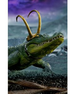 Колекційна статуетка Iron Studios: Statue Alligator Loki - Loki - Art Scale 1/10