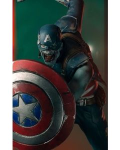 Колекційна статуетка Iron Studios: Statue Captain America Zombie - What If...? - Art Scale 1/10