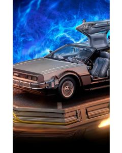 Колекційна статуетка Iron Studios: Statue DeLorean - Back to the Future - Art Scale 1/10