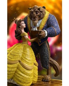 Колекційна статуетка Iron Studios: Statue Beauty and the Beast 100 Years Ver - Disney 100Th - Beauty and the Beast - Art Scale 1/10