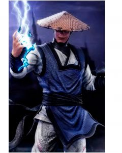 Колекційна статуетка Iron Studios: Statue Raiden - Mortal Kombat - Art Scale 1/10