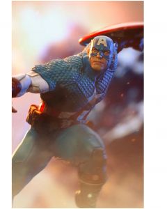 Колекційна статуетка Iron Studios: Statue Captain America - Infinity Gauntlet Diorama - BDS Art Scale 1/10