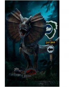 Колекційна статуетка Iron Studios: Statue Dilophosaurus - Jurassic Park - MiniCo