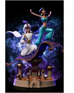 Колекційна статуетка Iron Studios: Statue Aladdin and Jasmine - Disney 100TH - Aladdin - Art Scale 1/10