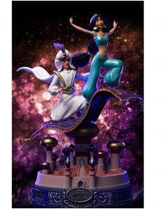 Колекційна статуетка Iron Studios: Statue Aladdin and Jasmine 100 Years Ver - Disney 100TH - Aladdin - Art Scale 1/10
