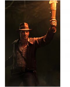 Колекційна статуетка Iron Studios: Statue Indiana Jones - Indiana Jones - Art Scale 1/10