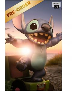 Колекційна статуетка Iron Studios: Statue Stitch - Disney Classics - Art Scale 1/10
