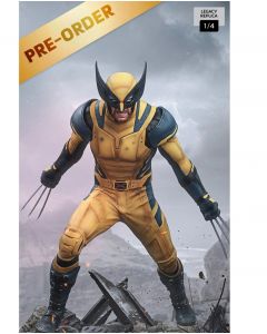 Колекційна статуетка Iron Studios: Statue Wolverine - Deadpool & Wolverine - Legacy Replica 1/4