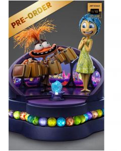 Колекційна статуетка Iron Studios: Statue Joy and Anxiety Deluxe - Inside Out 2 - Art Scale 1/10
