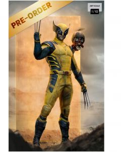 Колекційна статуетка Iron Studios: Statue Wolverine - Deadpool & Wolverine - Art Scale 1/10