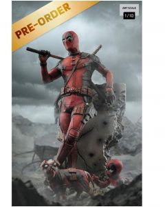 Колекційна статуетка Iron Studios: Statue Deadpool - Deadpool & Wolverine - Art Scale 1/10