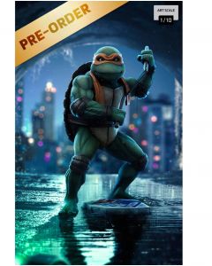Колекційна статуетка Iron Studios: Statue Michelangelo - TMNT Movie - Art Scale 1/10