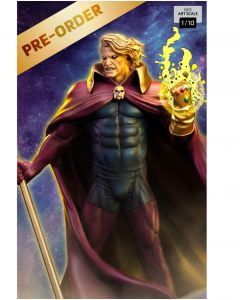 Колекційна статуетка Iron Studios: Statue Adam Warlock - Infinity Gauntlet Diorama - Art Scale 1/10