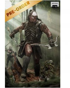 Колекційна статуетка Iron Studios: Statue Lurtz, Uruk-hai Leader - Lord of the Rings - Art Scale 1/10