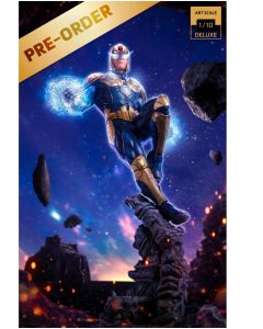 Колекційна статуетка Iron Studios: Statue Nova Deluxe - Infinity Gauntlet Diorama - Marvel - Art Scale 1/10