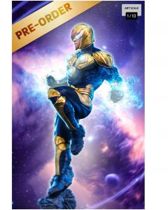 Колекційна статуетка Iron Studios: Statue Nova - Infinity Gauntlet Diorama - Marvel - Art Scale 1/10