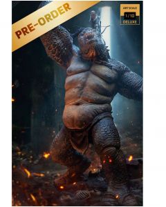 Колекційна статуетка Iron Studios: Statue Legolas Vs Cave Troll Deluxe - Lord of the Rings - Art Scale 1/10