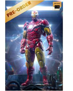 Колекційна статуетка Iron Studios: Statue Iron Man Unleashed Deluxe - Marvel Comics - Art Scale 1/10