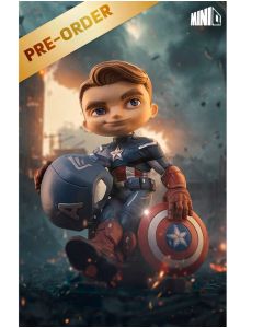 Колекційна фігурка MiniCo: Statue Captain America - Infinity Saga - MIniCo