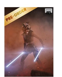 Колекційна статуетка Iron Studios: Statue Ahsoka Padawan version - Star Wars: Ahsoka Series - Art Scale 1/10