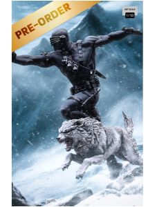 Колекційна статуетка Iron Studios:  Statue Snake Eyes - G.I Joe - Art Scale 1/10