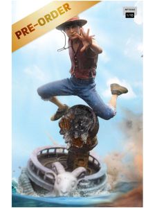 Колекційна статуетка Iron Studios:  Statue Luffy - One Piece - Art Scale 1/10