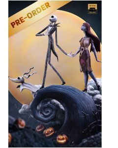 Колекційна статуетка Iron Studios: Statue Jack and Sally - Nightmare Before Christmas - Deluxe Art Scale 1/10