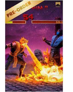 Колекційна статуетка Iron Studios: Statue Scorpion Fatality - Mortal Kombat - Art Scale 1/10