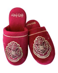 Тапочки Harry Potter: Hogwarts Gold On Burgundy Ladies Slipper