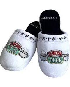 Тапочки Friends: Central Perk Ladies Mule Slippers - White