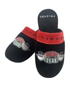 Тапочки Friends: Central Perk Ladies Mule Slippers - Black & Red