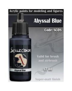 Акрилова фарба Scale 75: Scalecolor: Abyssal Blue (17ml)