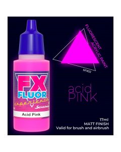 Акрилова фарба Scale 75: FX Fluor Experience: Acid Pink (17ml)