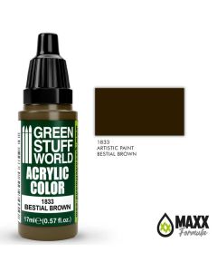 Акрилова фарба Green Stuff World Acrylic Paint: Bestial Brown (17ml)