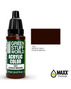 Акрилова фарба Green Stuff World Acrylic Paint: Choco Brown (17ml)