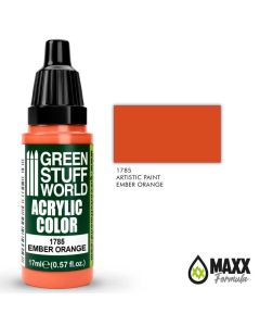 Акрилова фарба Green Stuff World Acrylic Paint: Ember Orange (17ml)