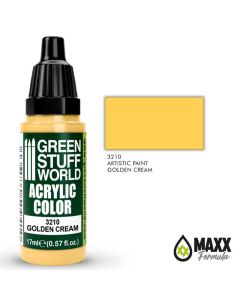 Акрилова фарба Green Stuff World Acrylic Paint: Golden Cream (17ml)