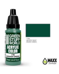 Акрилова фарба Green Stuff World Acrylic Paint: Kraken Green (17ml)